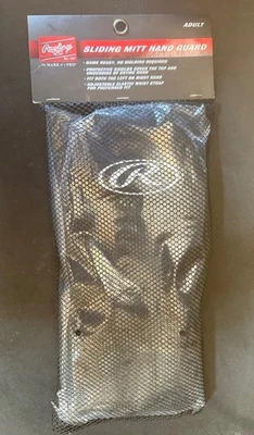 RAWLINGS SLIDING MITT HAND GUARD - Adult - BLACK - Image 1 of 2