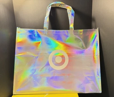 Target Exclusivo- BOLSO DE MANO IRIDISCENTE 24x18-VIERNES NEGRO Edición Limitada PROMOCIÓN Foto 1 de 4