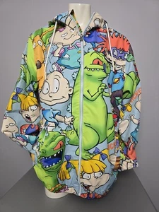 Nickelodeon Rugrats Members Only Windbreaker Men's Jacket Size Large - Picture 1 of 12