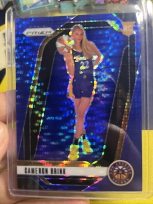 2024 Panini Prizm WNBA Cameron Brink #143 Blue Pulsar Prizm Rookie RC /199 - Image 1 of 2