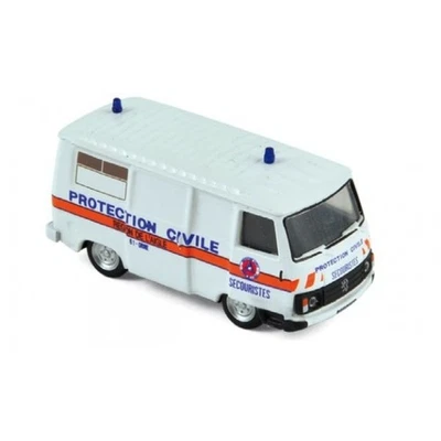 PEUGEOT J9 1987 - Ambulance Protection civile 61 France van - 1/87 NOREV 472112 - Photo 1/2