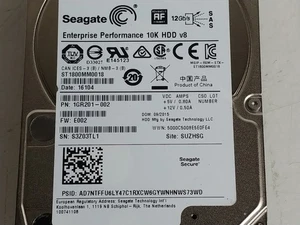 Lot of 2 Seagate ST1800MM0018 1.8 TB SAS 3 2.5 in Enterprise Drive - Picture 1 of 6