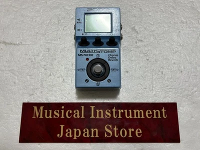 Zoom MS-70CDR MultiStomp Chorus Delay Reverb Guitar Effect Pedal - Image 1 of 4