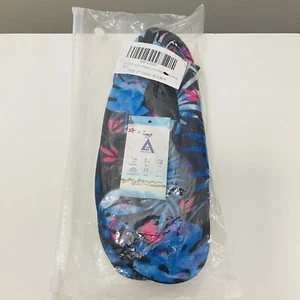NEW Anluke Men's Water Shoes Barefoot Black/Blue Leaf 40/41 EU, Size 7.5-8 US - Picture 1 of 9