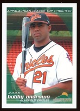 2005 Grandstand Bluefield Orioles BOBBY ANDREWS RC ORIOLES RANGERS PHILIPPINES