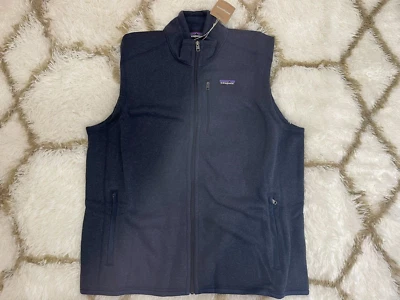 Patagonia Men's Size XL Better Sweater Fleece Vest Full Zip Outdoor - New Navy - Image 1 of 4