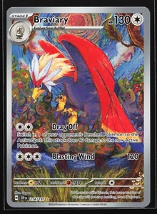 Pokemon Braviary 214/191 Surging Sparks Illustration Rare Holo NM - Picture 1 of 2