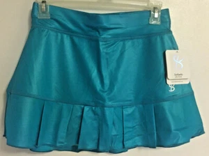 Sofibella Match Point 13" Tennis Skort (1757)Metallic Turquoise W Shorts(Venice) - Picture 1 of 4