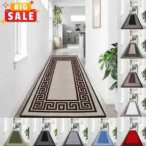 Long Hallway Runner Rug Non Slip Bedroom Carpet Kitchen Floor Mats Washable Rugs - Picture 1 of 13