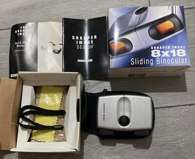Sharper Image - 8 x 18 Sliding Binocular - with Case - AK306 - Image 1 of 4
