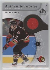 2005-06 SP Game Used Edition Authentic Fabrics Zdeno Chara #AF-ZC