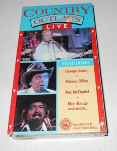 Country Outlaws Live George Jones, Mickey Gilley, Mel McDaniel, Moe Bandy & More - Picture 1 of 3