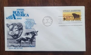 US FDC # 1504 Rural America 1973. - Picture 1 of 6