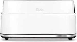 Morphy Richards Signature Toaster 4 Scheiben Langschlitz Edelstahl B Ware Weiß - Bild 1 von 8