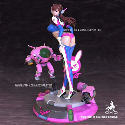Dva 3D printed unpainted unassembled resin model kit Cover