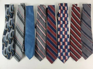 Ketch Vintage Mens Necktie Lot of 8 Collection 1 Multicolored  - Picture 1 of 9