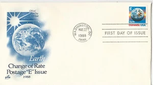 FDC SC# 2277 1988 Earth E franqueo K676 - Imagen 1 de 1