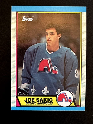 1989-90 Topps Joe Sakic (#113) NM HOFer & Nordiques Great ^GRUMPYBUCK^ - Image 1 of 2