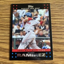 2007 Topps Updates & Highlights Baseball #UH242 Manny Ramirez -- All-Star A1
