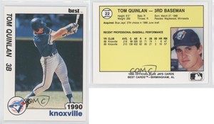 1990 Best Knoxville Blue Jays Tom Quinlan #22