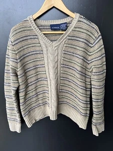 Liz Claiborne Lizsport Vintage Wool Blend Knit Sweater Size XL EUC! - Picture 1 of 3