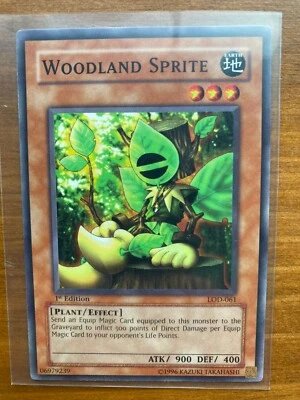 Woodland Sprite LOD-061 Legacy of Darkness 1st Edition Yugioh TCG NM - Image 1 of 2