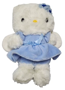 Vintage Hello Kitty Angel Plush Rare Sanrio 2000 Blue Angel - Picture 1 of 7