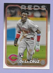 2024 Topps Elly De La Cruz REDS RC Rookie Companion Card Photo Variation - Bild 1 von 1