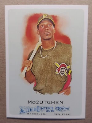 2010 Topps Allen & Ginter’s ANDREW MCCUTCHEN #124 Pittsburgh Pirates  - Image 1 of 3