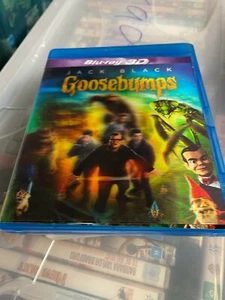 GOOSEBUMPS - JACK BLACK - BLU RAY 3D & 2D - 2 DISCS - VGC - t70 - Picture 1 of 1