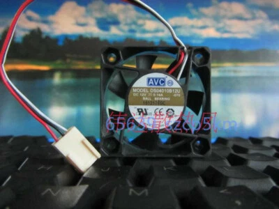 AVC DS04010B12U 40*40*10mm DC12V 0.14A 3Pin Cooling FAN - Image 1 of 2