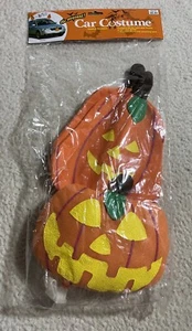 Car Costume Pumpkin 2 Pumpkin Staffs And 1 Pumpkin Face With Attachments New - Picture 1 of 6