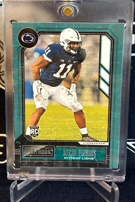 2021 Panini Chronicles PLAYBOOK Dallas Cowboys MICAH PARSONS Rookie RC #327 - Image 1 of 4