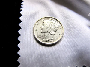 1941-S AU/UNC Mercury Silver Dime San Francisco Mint - Picture 1 of 2