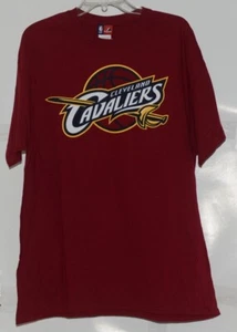 Camiseta extra grande grana Majestic Cleveland Cavaliers con licencia de la NBA - Imagen 1 de 6