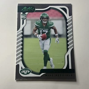 2022 Panini Absolute Green Garrett Wilson #106 RC New York Jets Color Match - Picture 1 of 2