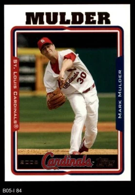 2005 Topps Update #84 Mark Mulder Cardinals 8 - NM/MT - Image 1 of 2