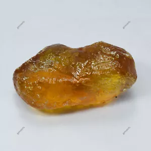 Natural Brazilian Yellow Golden Fluorite Loose Gemstone Rough 243 Ct CERTIFIED - Picture 1 of 12