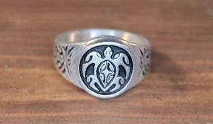 Anillo Tortuga Tribal - Tallas 7 - 8 - 9 - 10 - 11 - 12 - 13 - 14 Joyería RM214 - Imagen 1 de 4