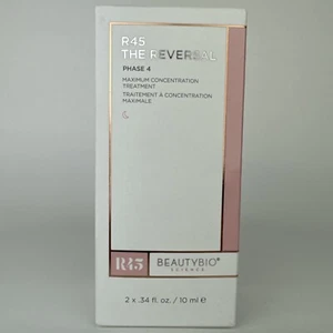 VERSIEGELTES ANGEBOT BeautyBio R45 The Reversal Phase 4 Größe RIESIG 2 x 0,34 Unzen - Bild 1 von 4
