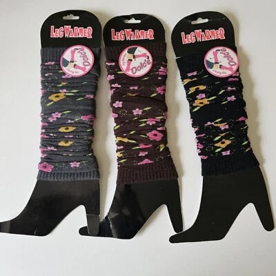 Calentadores de Piernas Mujer Niña Talla Única Tres Colores Gris Negro y Marrón Nuevos Con Etiqueta Foto 1 de 4