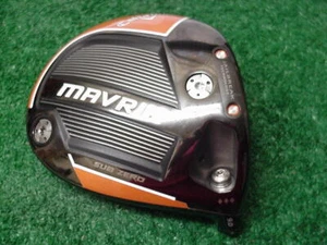 Very Nice Tour Issue Callaway Mavrik 9 deg Triple Diamond Sub Zero Driver Head - Picture 1 of 5