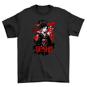 Camiseta Geisha Anime JPAN - ¡Mata con Estilo! Divertida camiseta unisex, diseño estampado. E - Imagen 1 de 46