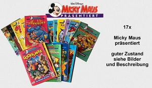 Micky Maus Präsentiert - 17x Comic - guter Zustand - siehe Bilder & Beschreibung - Foto 1 di 7