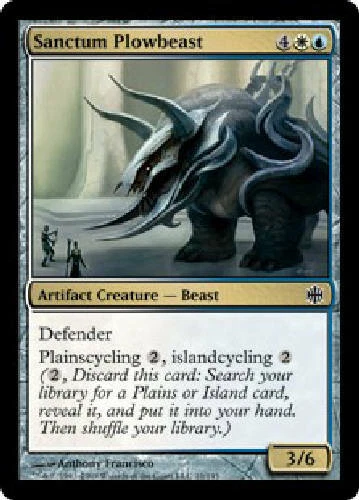 SANCTUM PLOWBEAST FOIL X4 4 4X Alara Reborn MTG Magic Cards DJMagic - Image 1 of 1