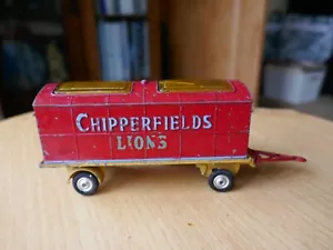 Corgi Toys 1123; Chipperfield's Circus Animal Cage, Lions; Unboxed - Picture 1 of 7