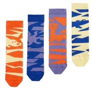 On Kids' 4 Pack Crew Socks Size M - Picture 1 of 1