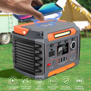 Portable Power Bank 300W 288Wh AC DC USB Camping Hiking External Battery Charger - Picture 1 of 13