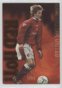 1997 Futera Manchester United Red Hot! Bronze /11250 David Beckham #RH3