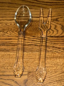 Servizio da insalata trasparente Imperial Glass CAPE COD 1602-160! - Foto 1 di 9